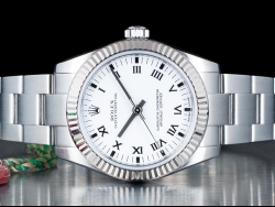 Rolex Oyster Perpetual 31 Bianco Oyster White Milk Roman 177234